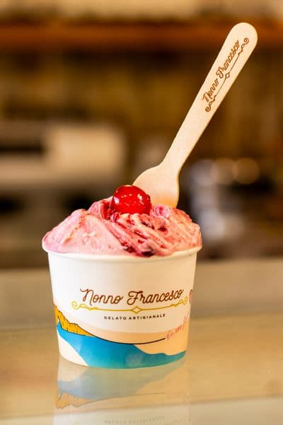 Gelatos artesanais da Nonno Francesco